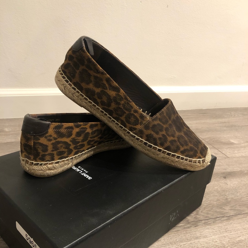 Saint Laurent Round Toe Espadrilles